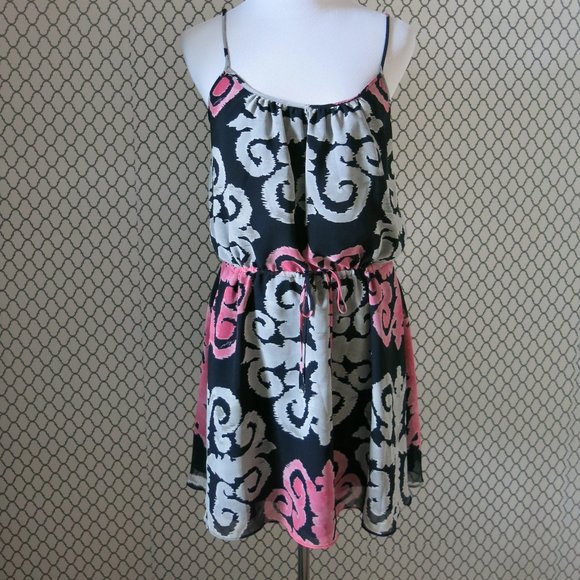 Banana Republic Milly Collection Spaghetti Strap Summer Dress - Size 6P - Picture 2 of 8